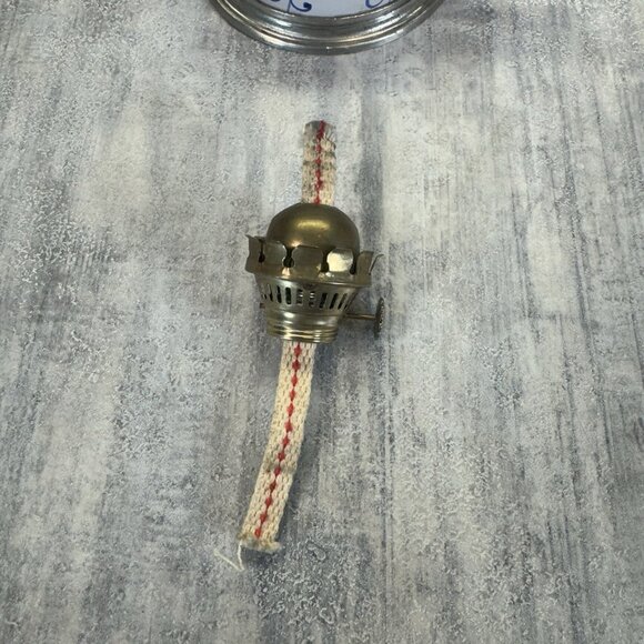 Cosi Tabellini Pewter Ceramic Kerosene Lamp Italy Vintage Rare - Picture 12 of 15